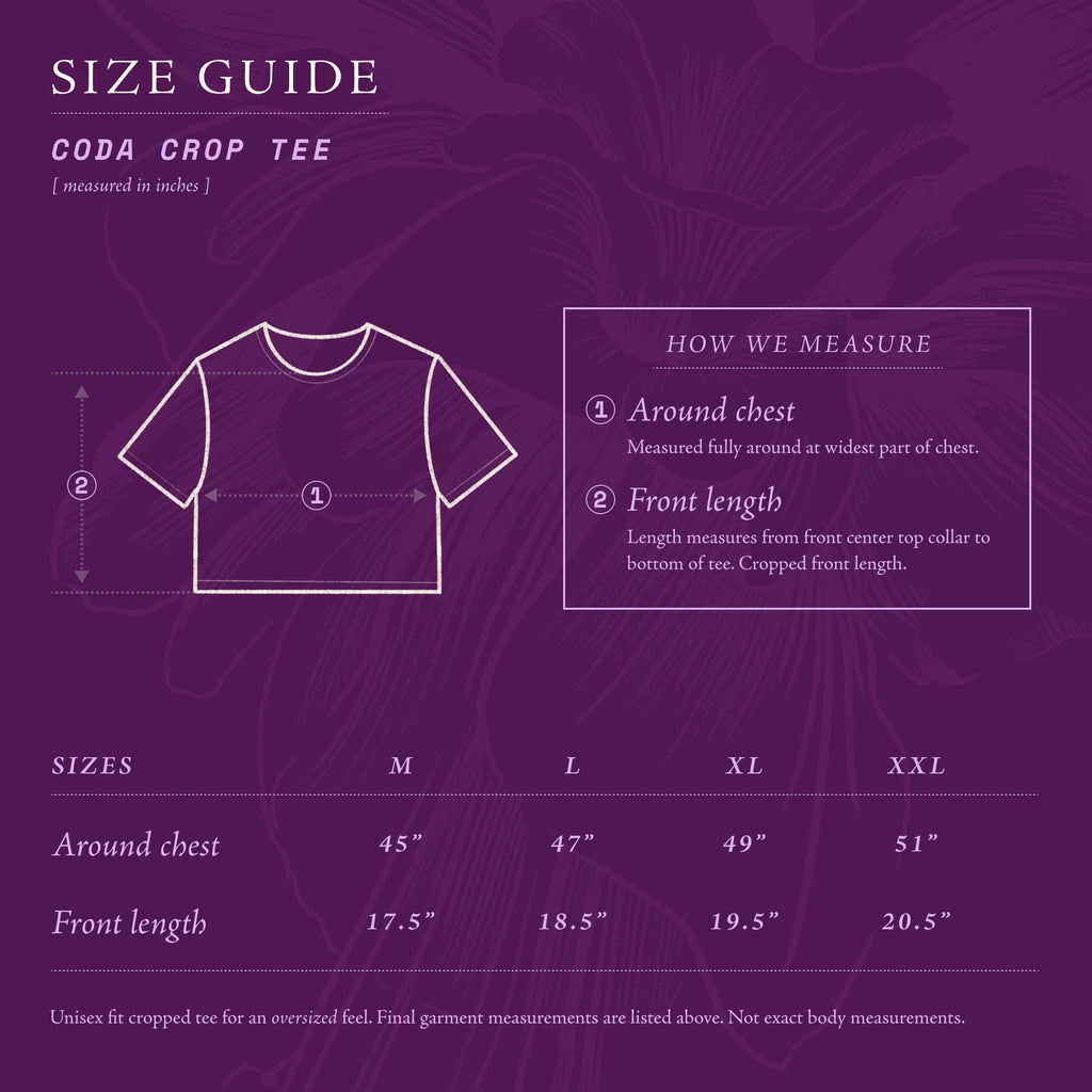 CODA CROP TEE - RTWF
